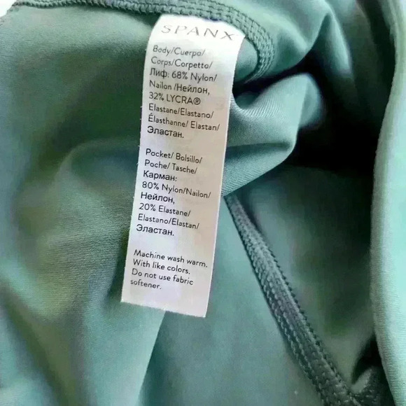 Spanx Light Green Leggings - Picture 6 of 7